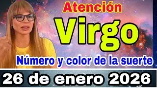 Hor&oacute;scopo VIRGO Hoy 26 Enero | Finanzas, Amor y Estabilidad