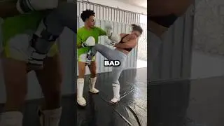 Она была НАКАЗАНА в спарринге своим партнером-мужчиной