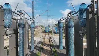 Kolejami Śląskimi do pracy, do szkoły, na uczelnię, na wycieczkę. Myjnia pociągów