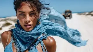 Deep House 4K &bull; Desert Fashion Visual Mix for Work & Focus (2026)