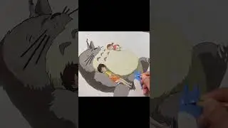 [speed drawing]totoro/となりのトトロ/이웃집토토로
