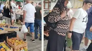 Mario's Travels - Street Market, Ohrid, (North) Makedonia