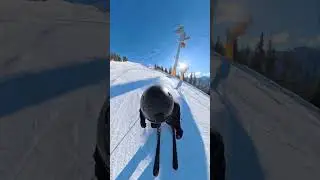 ⭐ Ski POV Downhill 🎿🔥 Fast Line