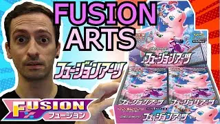 APRO un Booster Box di FUSION ARTS! (Fusion Strike / Colpo Fusione) NUOVO SET POKEMON di MEW JAP! 🔥👀