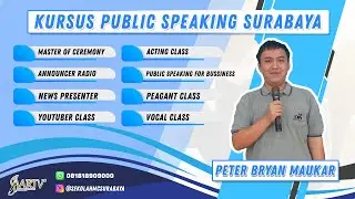 PETER BRYAN MAUKAR (PRO) MURID ARTV SCHOOL SEKOLAH MC SURABAYA - 0818 1890 9000