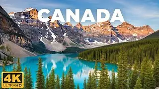 Canada Nature 4K | Deep Relaxation Music with Peaceful Natural Scenes