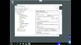 Lab Implement a Group Policy infrastructure GPO Screen Saver Timeout Loopback processing.