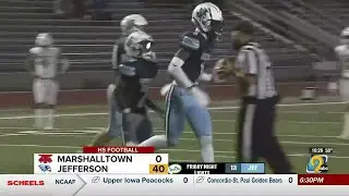 Jefferson gets revenge on Marshalltown, winning 40-0 at Kingston Stadium