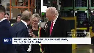 Bantuan Dalam Perjalanan ke Iran, Trump Buka Suara