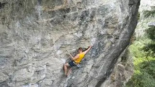 Teardrop 5.13a American Fork Canyon Climb