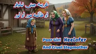 Pashto Cartoon || Zalima Mor Aw Neelofer || غریبہ جینی نیلوفر او ظالمہ مور #PashtoToonz 