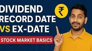 Dividend Record Date vs Ex-Date Explained | Stock Market Basics in Hindi