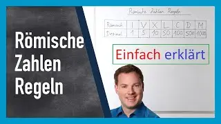 R&ouml;mische Zahlen Regeln