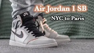 Air Jordan 1 SB Defiant | NYC to Paris | Close Up and On Feet with Different Pants