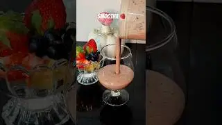Blueberry strawberry banana apple smoothie| Tasty and delicious
