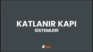 Katlanır Kapı Sistemleri
