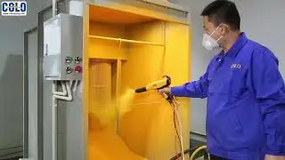 COLO Electrostatic Powder Coating Machine Spraying Gun
