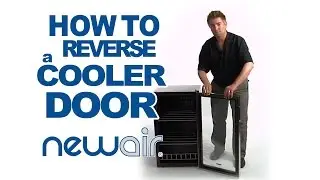 How To Reverse a Cooler Door ► NewAir