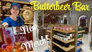 NEW BUTTERBEER BAR ON CITYWALK & NEW HARRY POTTER MERCH AT UNIVERSAL STUDIOS ORLANDO
