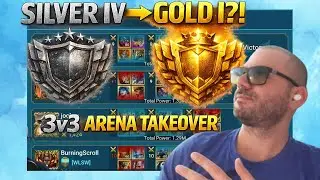 First-Time 3v3 Arena Takeover! From Silver IV to Gold I? | RAID: Shadow Legends