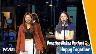 ELLA & VHEL &ndash; &lsquo;Happy Together&rsquo; Vocal Practice 🎤 | Harmony in Progress