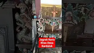 Jagrak Keris || Khas Kerajinan Ukiran Desa Karduluk #shorts
