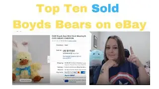 Top Ten Sold Boyds Bears on eBay