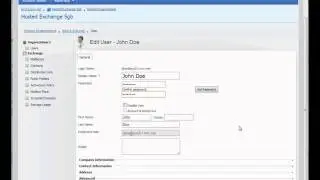 Adtech Hosted Exchange Control Panel - Changing Passwords