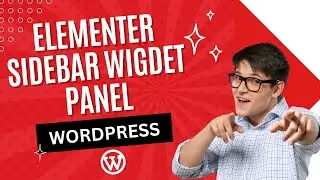 Elementor Sidebar widget panel keeps loading