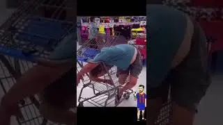 Npc stuck in shopping trolly