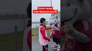 Neues Kids-Maskottchen😍😂 | 1. FC N&uuml;rnberg