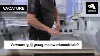 Vacature: Allround Meubelmaker | Utrecht | Van Assem