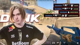 donk 34 Kills In One Of The Toughest Lobbies | 4700 ELO