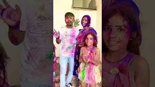 Golu molu pihu ne papa mammi ke sath holi kheli #golumolupihu #vlogs #viralvlogs #viralvideo