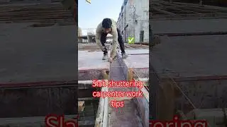 slab shuttering carpenter construction work #shorts #diy #building #construction #slab #trending #yt