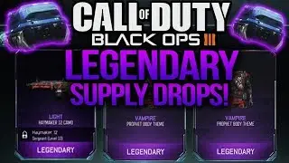 LEGENDARY + RARE | BO3 Supply Drop Opening