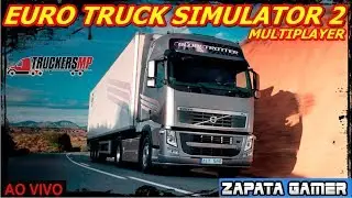 Euro Truck Simulator 2 Jogando No Multiplayer AO VIVO