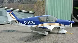 Robin DR400 D-EURL | Leutkirch-Unterzeil Airport (EDNL) | Lotnisko Leutkirch | HD