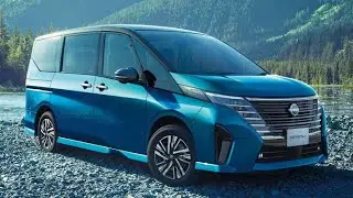 How Nissan new Serena c28 looks like does not have hand lever has botton 🅿️ drive reverse et