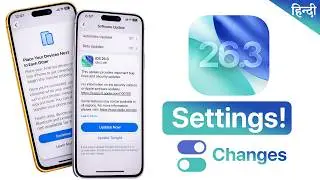 iOS 26.3 - Settings You NEED To Change immediately after update Hindi🔥