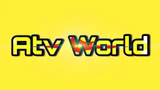 Atv world channel logo....