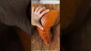 How To Prepare A Glazed Ham For The BBQ. #christmas