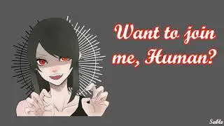 What do you say, human? - Caught by a Vampire