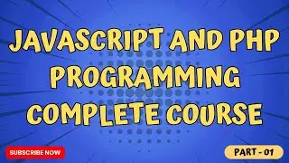 Master JavaScript & PHP Programming! 🚀 Complete Course for Beginners l Part - 01 l Online Learner's