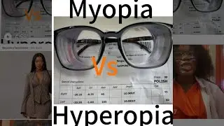 Myopia and Hyperopia in it's easiest definition 