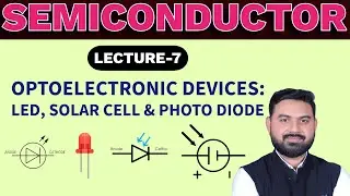OPTOELECTRONIC DEVICES: LED, SOLAR CELL & PHOTODIODE LECTURE-7
