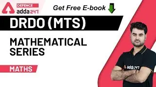 Mathematical Series | Maths for DRDO (MTS) | Defence Adda247