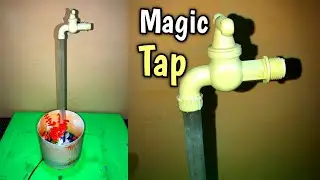 How to Make Magic Water Tap at Home // How To Make Floating Fountain // waterfall Making