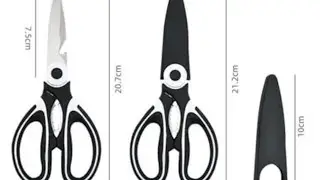 Kitche.N ultra sharp scissors With the plastic Handle Awesom.E price❤️❤️❤️