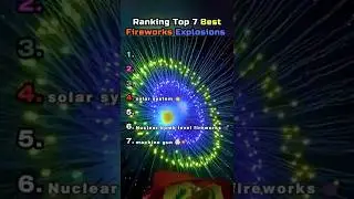 Ranking Top 7 Best Fireworks Explosions Moments